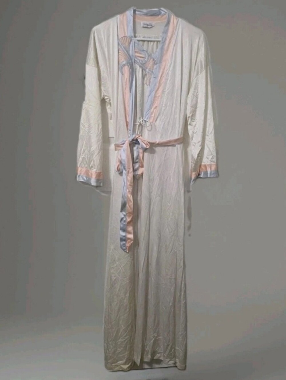 Vintage Vanity Fair Pastel Peignoir Set Nightgown & Robe Set